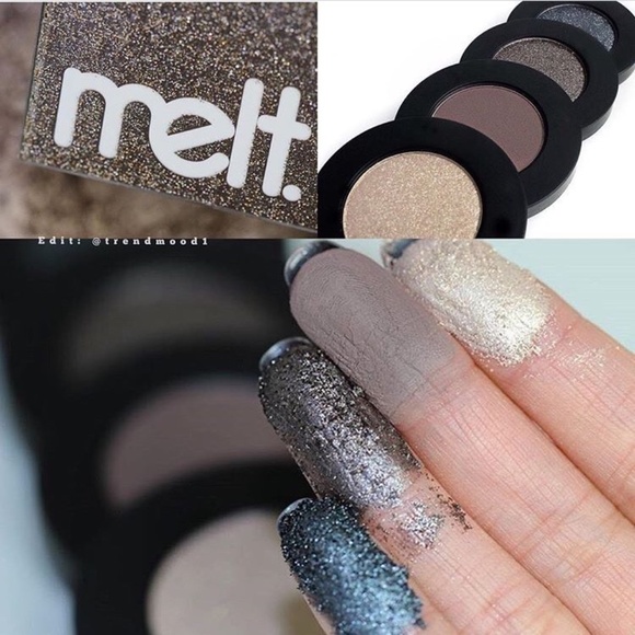 Melt Cosmetics "Gun Metal" eyeshadow stack - Picture 6 of 11